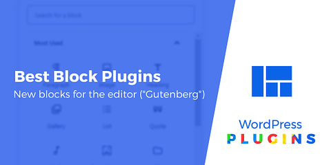 best block plugins for WordPress