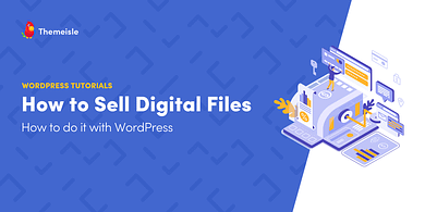 Sell digital files using wordpress.